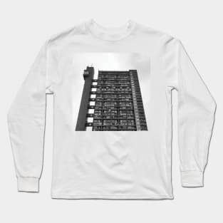 Trellick Tower, London, Ernő Goldfinger Long Sleeve T-Shirt